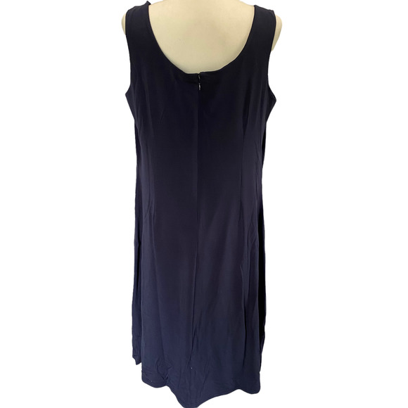 Roaman’s 2pc Navy Dress & Lace Cover Jacket 14W - Picture 4 of 14